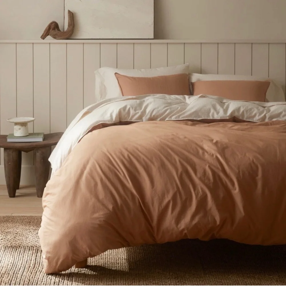 Brooklinen Full/Queen Duvet cover Ginger Luxe